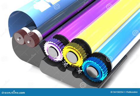 Printer Rollers Royalty Free Illustration Cartoondealer