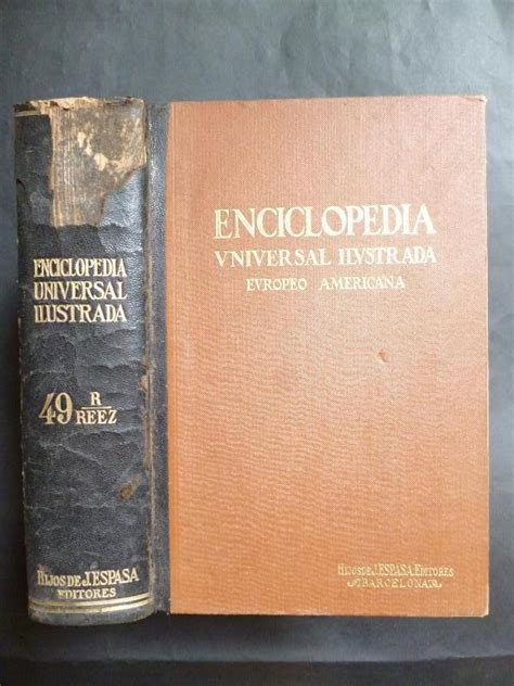 Enciclopedia Universal Ilustrada Europeo Americana Espasa Calpe