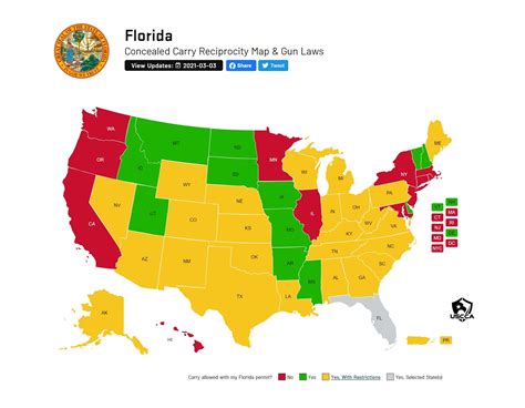 Ohio Ccw Reciprocity Map