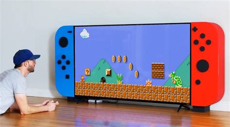 Another Nintendo Fan Has Transformed His TV Into A Giant Switch ...