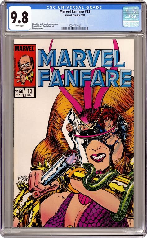 Marvel Fanfare Cgc Ebay