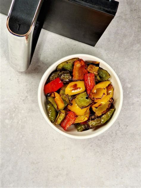 Air Fryer Roasted Peppers Get Ready For A Delicious And Healthy Snack