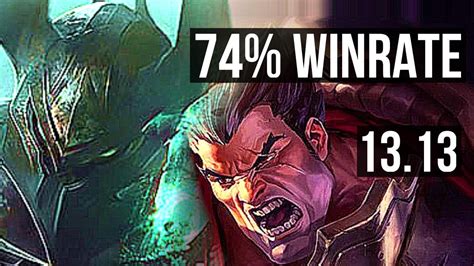 Morde Vs Darius Top Winrate Dominating Tr