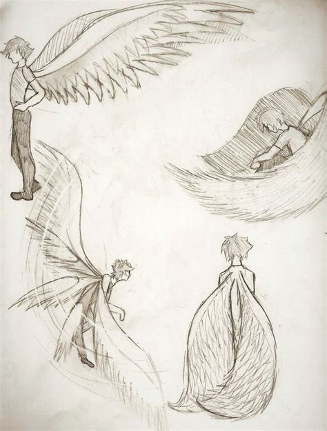 If Humans Had Wings feat. my wonderful model, Noah (he's my OC) BY: @aguirre1578 | Cool art, Art ...