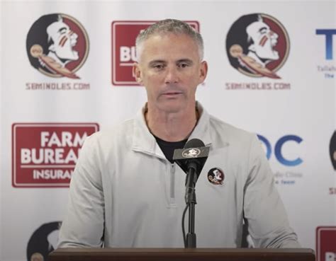 Quote Book Mike Norvell Recaps Fsu S Win Over Miami Previews Senior