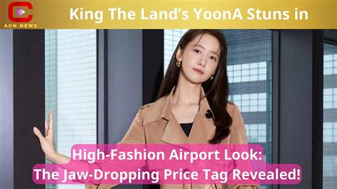 King The Lands Yoona Stuns In High Fashion Airport Look The Jaw