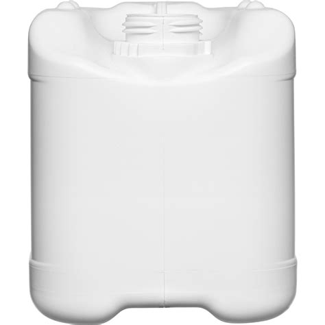 Gallon L White Hdpe Plastic Tight Head Container Un Rated