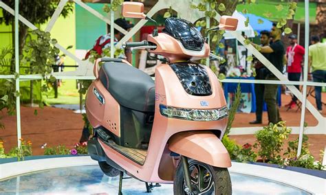 Tvs Iqube Electric Scooter Hits Lakh Sales Milestone In India