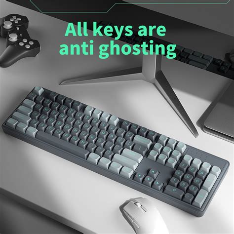 FURYCUBE ZT Keys Gasket Mechanical Keyboard Single Backlit Hot Swappable Night Green