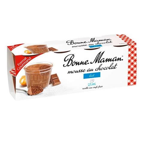 Promo Bonne Maman Mousse Au Chocolat Format Gourmand Chez Carrefour Market