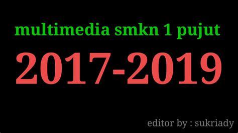 Multimedia 1 smkn 1 pujut - YouTube