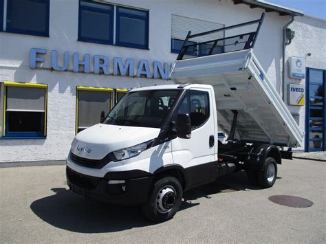 Seiten Kipper Iveco Daily Fuhrmann Nutzfahrzeuge