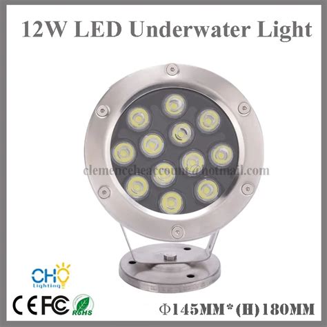 Pcs led 12 6 W piscina 12 v rgb conduziu a iluminação subaquática 304