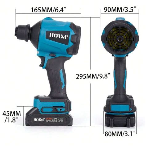 Hormy V Cordless Blower Kit With Single Battery R Min Dual