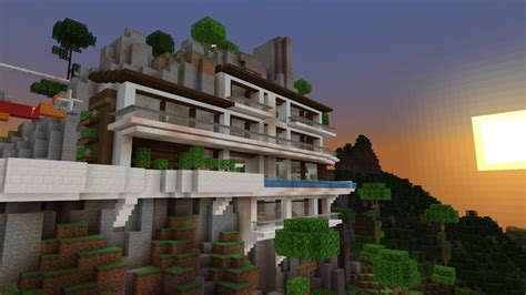 Mountain Tycoon Mansion By Pixell Studio Minecraft Marketplace Map