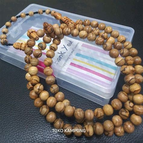 Tasbih Kayu Kaboa Sancang Mm Shopee Malaysia