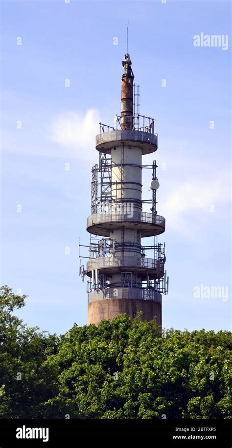 Heaton Park Bt Tower A Telecommunication Tower Built Of Reinforced