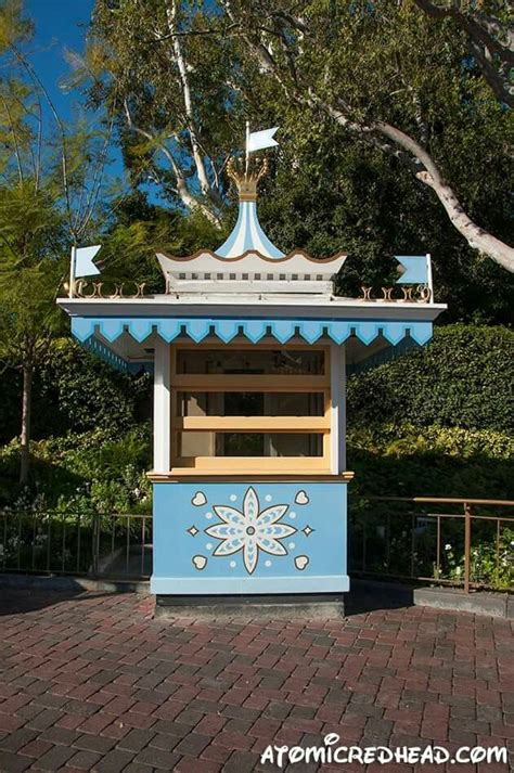 The Lone Remaining Ticket Booth Near Small World In 2014 Vintage