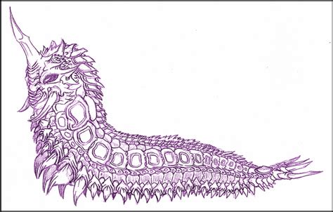 Battra Larva Sketch by IsaacBarnett on DeviantArt