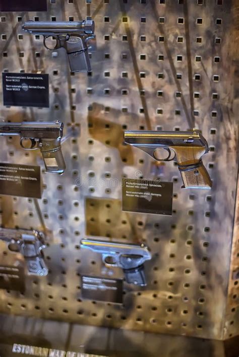Armory Gun Exhibition, Historical Museum of Estonia Editorial ...