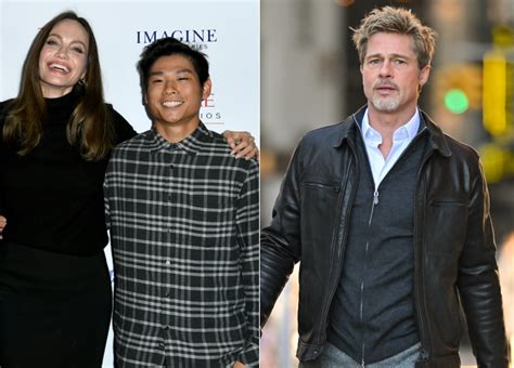 Angelina Jolie S Adopted Son Calls Brad Pitt A World Class A Hole News