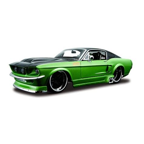 Car Scale Models Maisto 1 24 1967 Ford Mustang Gt Model Kit 39094