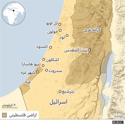 حملات هوایی اسرائیل به غزه در واکنش به شلیک دو راکت Bbc News فارسی