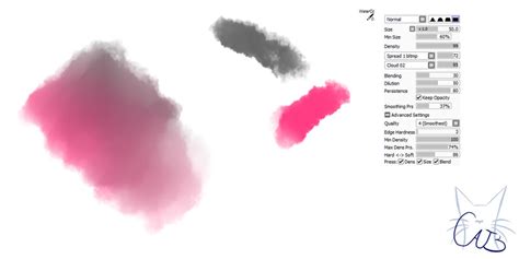 #16 Paint Tool Sai Brush - Watercolor Brush by CatBrushes on DeviantArt