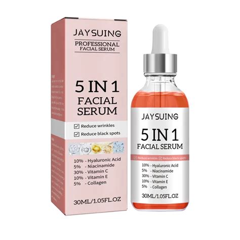 Jaysuing 5 In 1 Moisturizing Whitening Anti Wrinkle Aging Vitamin C