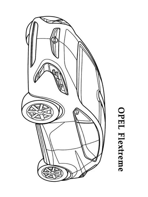 Opel Coloring Pages