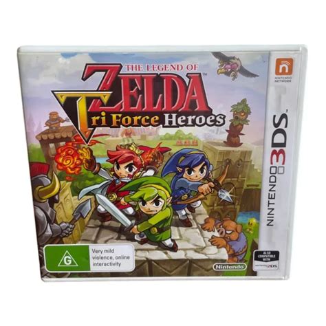 The Legend Of Zelda Tri Force Heroes For Nintendo Ds Ds Aus Pal