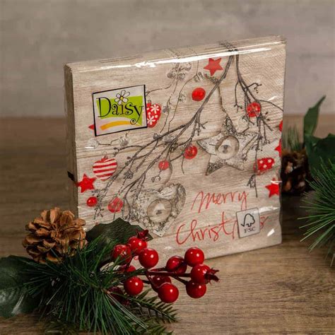 Коледни салфетки - Коледен дух | S-gifts.bg