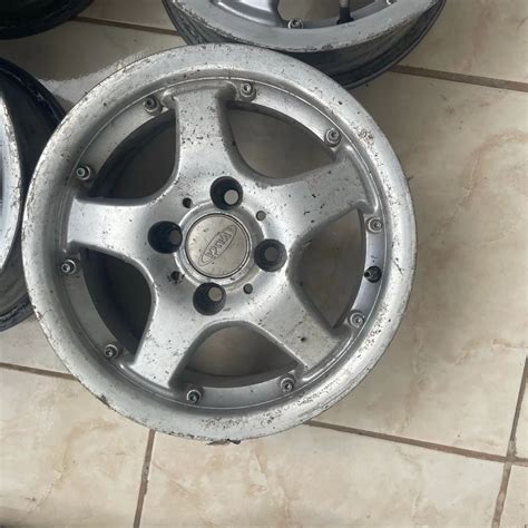 Roda Estrela 5 Pontas - RODAS ARO 13 VASKA ALUMÍNIO RARIDADE MODELO TIPO ESTRELA 5 PONTAS ...