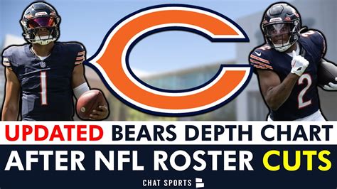 Chicago Bears Depth Chart Updates After Nfl Roster Cuts Before Nfl