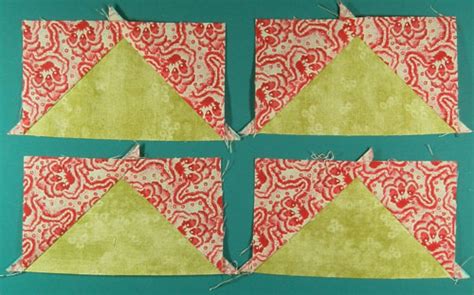 Make Perfect No Waste Flying Geese Quilt Blocks 4-at-a-time!