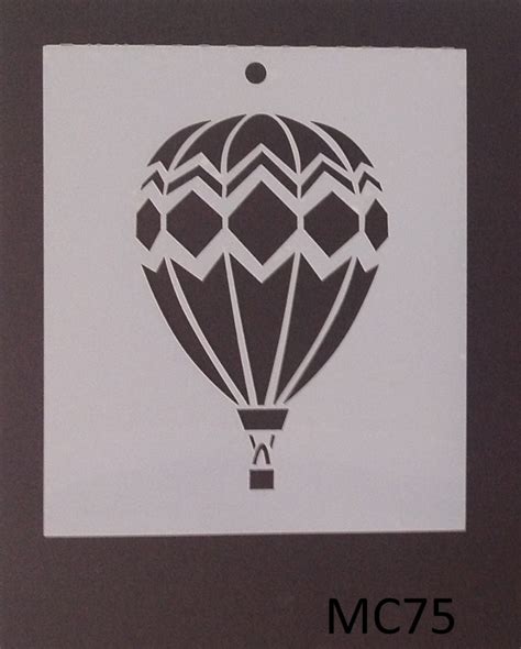 Hot Air Balloon The Stencil Company