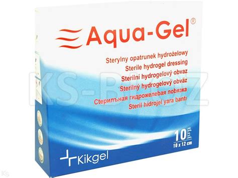 Aqua Gel Opatrunek Hydro Elowy Czworok T X Cm Ulotka