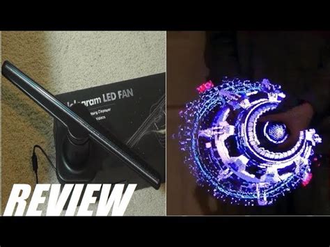 3d Led Fan Hologram Advertising Fan Projector Naked Eye Holographic