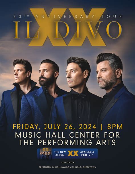 IL DIVO - Music Hall Detroit