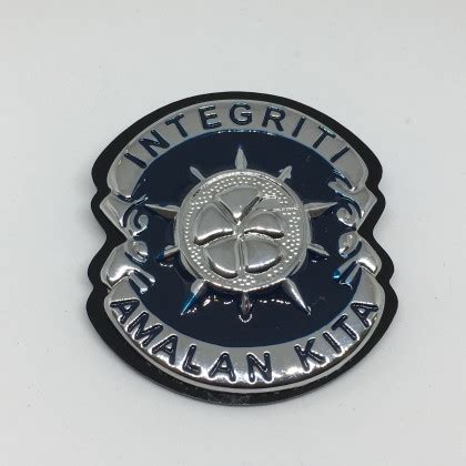 Logo Integriti Polis Pin