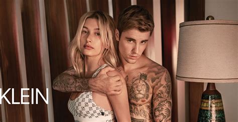 Justin Hailey Bieber Strip Down For Steamy Calvin Klein Campaign