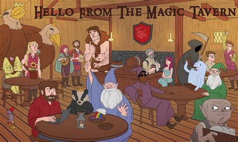 Pin By Serina Howell On Hello From The Magic Tavern Fan Art Nerd