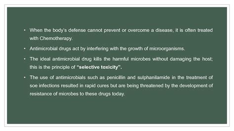 Solution Antimicrobial Chemotherapy Ppt Studypool