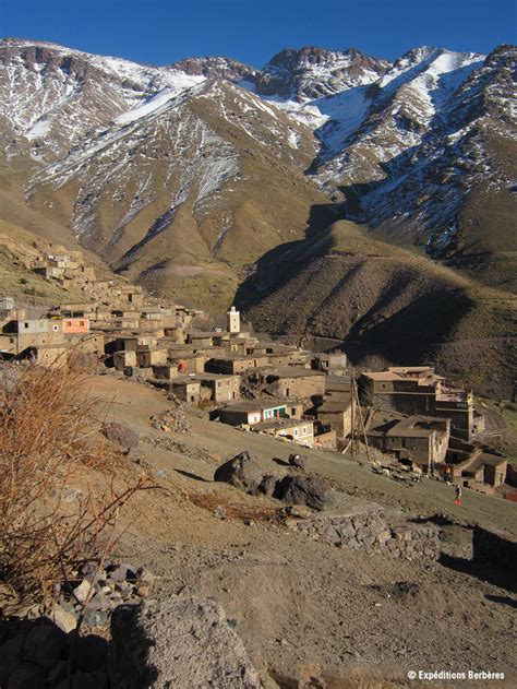 Le Toubkal et les villages berbères