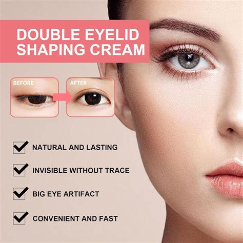 Double Eyelid Styling Cream Waterproof Shaping And Modeling For Long Lasting Invisible Double