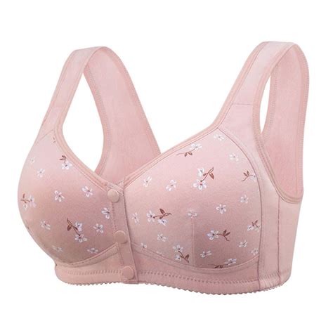 Yunzhao Womens Bras Front Fastening Bras Back Smoothing Bra Bra For The Elderly Longline Sports