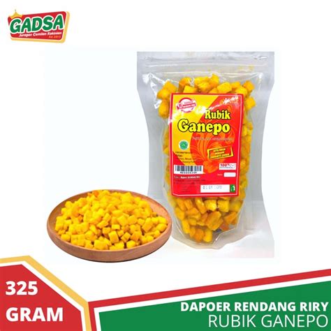 Jual Rubik Ganepo Dakak Cancang Singkong Keripik Singkong Dadu Khas