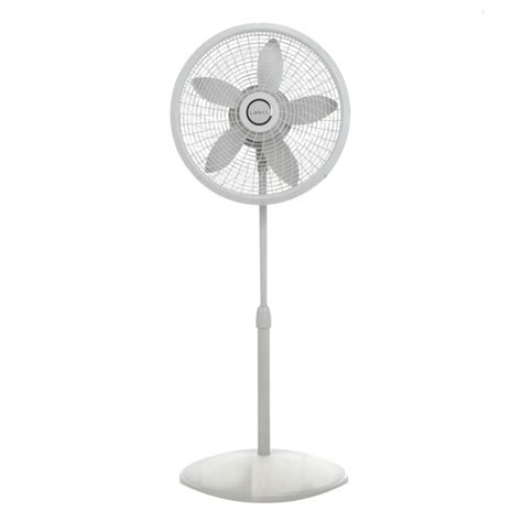 Adjustable Cyclone Pedestal Fan With 3 Speeds S18902 Gray Wish
