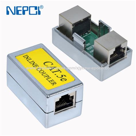 Buy Wholesale China Ethernet Stp Rj Cat E Cat Inline Coupler Xjy Ne