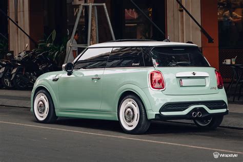 Mini Cooper S Green Wrap Wrapstyle